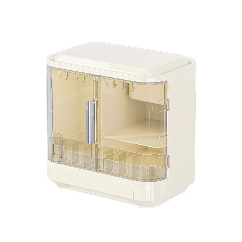 High Luxury Skincare - Cosmetics Storage Box with Mirror, High-end