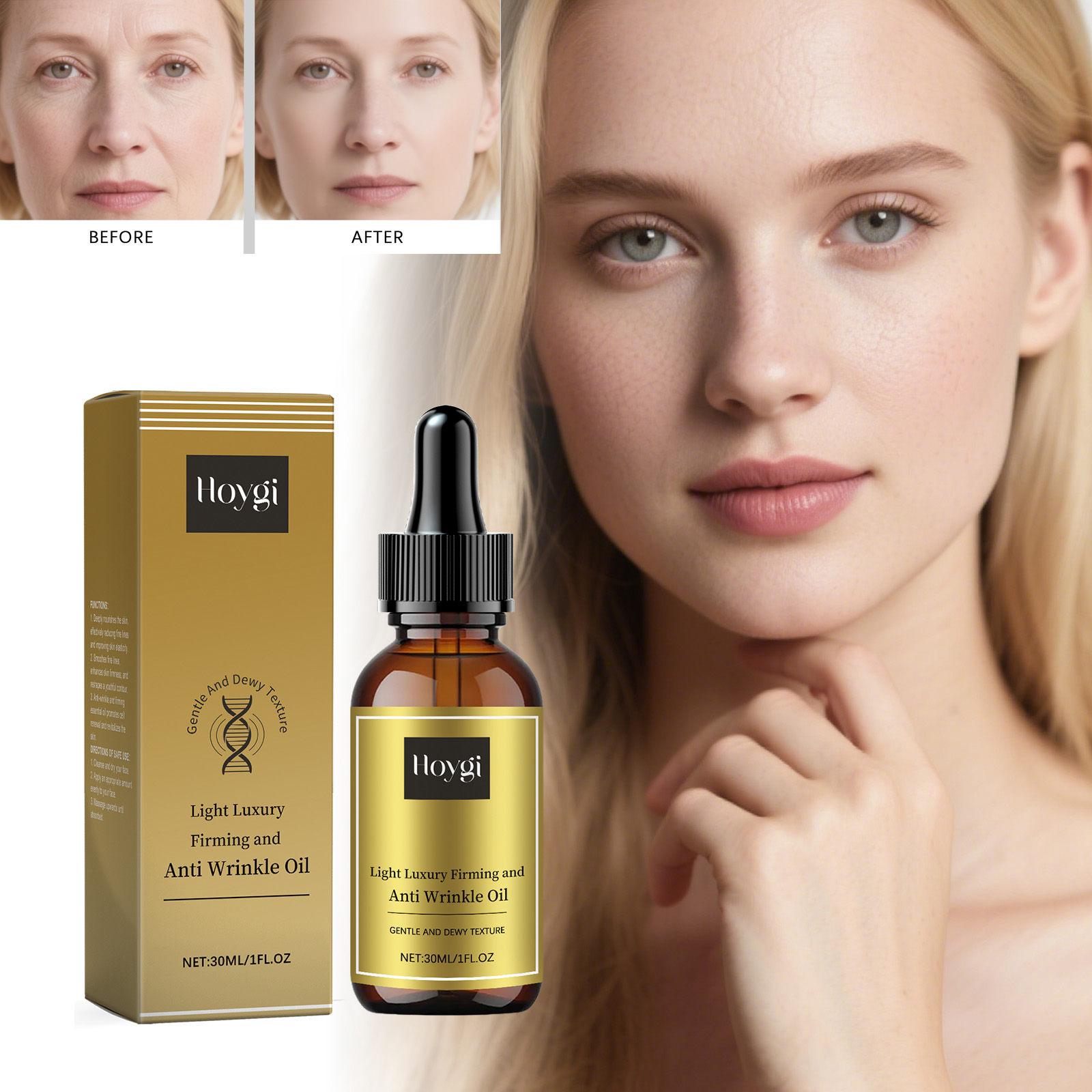 Luxury Skin Care - Firming Facial Care Oil Lifting Anti