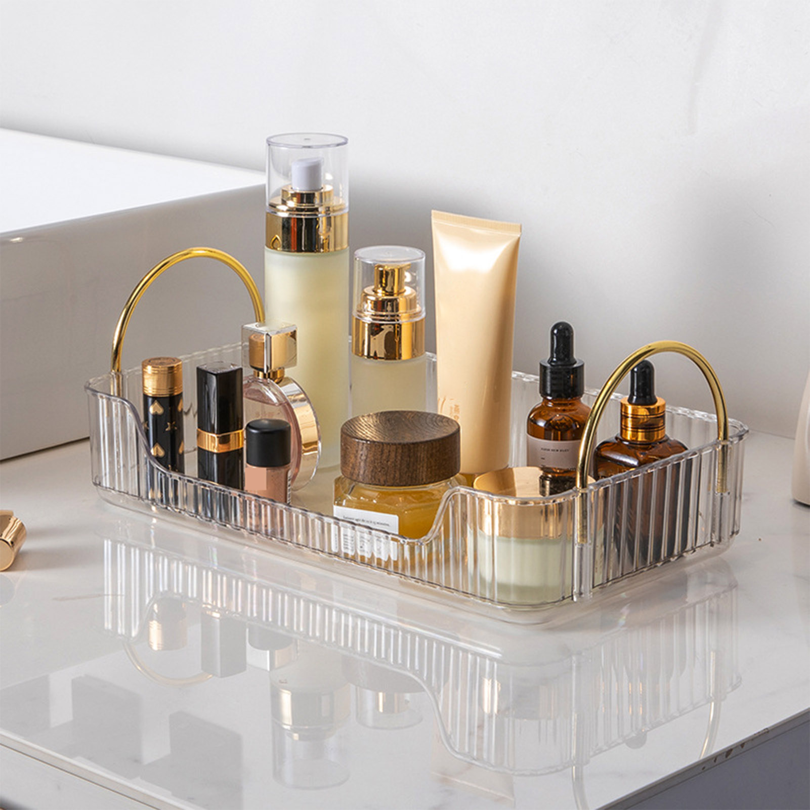 Bathroom Organizer Rack Light  - đánh giá và giá Luxury Skincare Box