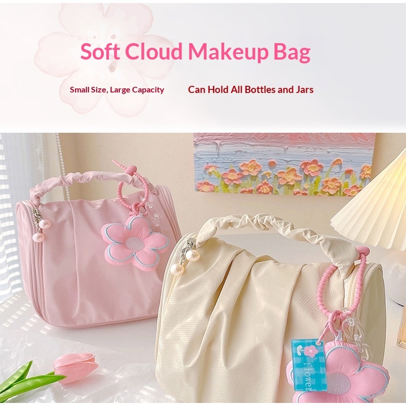 Cloud Cosmetic Bag Portable Tr - đánh giá và giá High Luxury Skincare