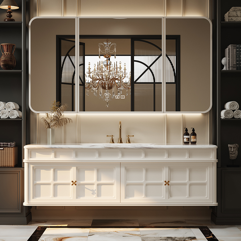 French Retro Bathroom Cabinet  - đánh giá và giá Luxury Skin Care