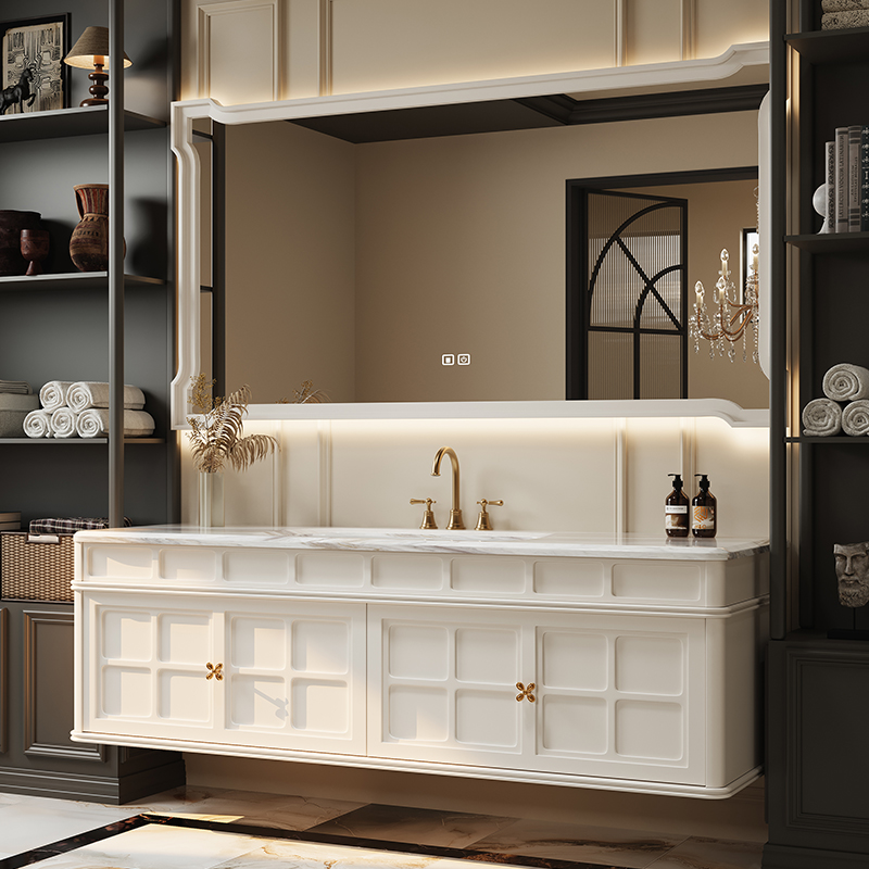 French Retro Bathroom Cabinet  - đánh giá và giá Luxury Skin Care