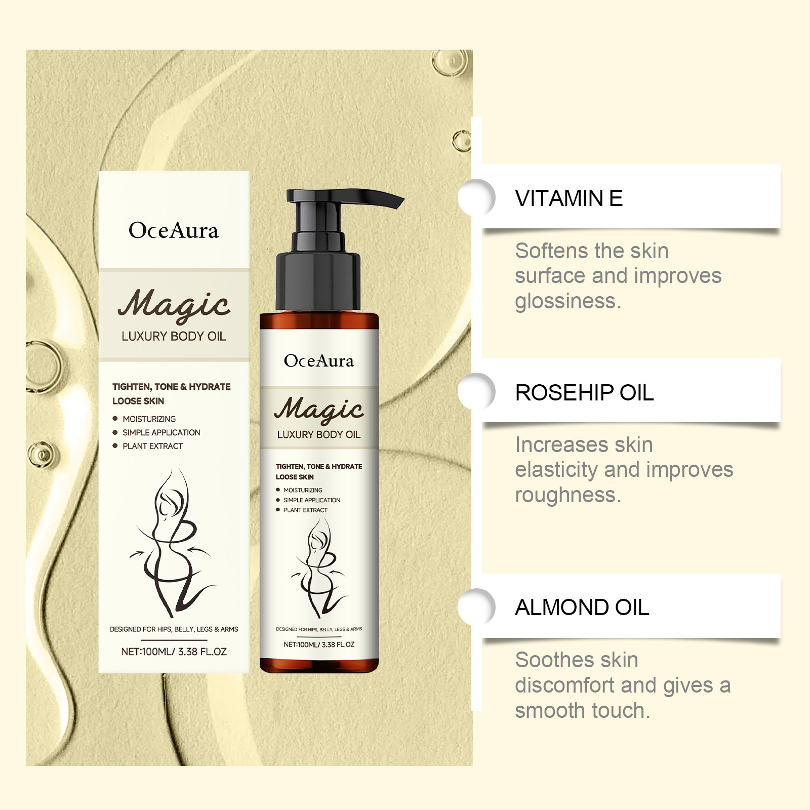 Magic Body Luxury Oil Deep Moi - đánh giá và giá Luxury Skin Care