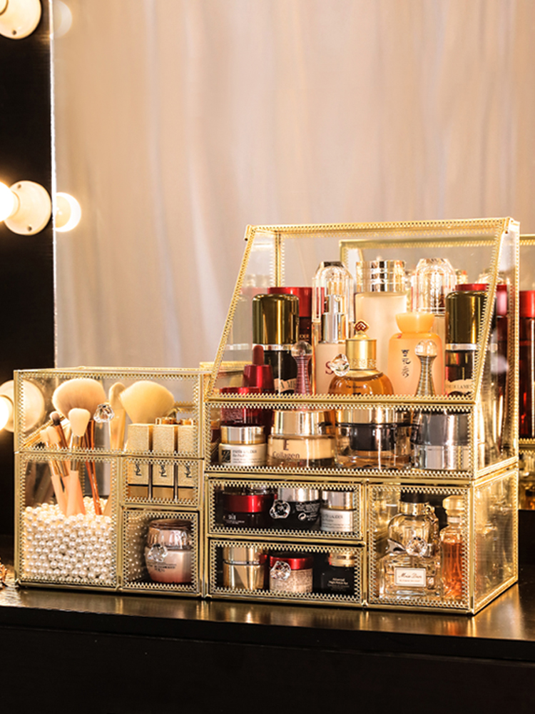 Luxury Glass Cosmetic Storage  - đánh giá và giá Luxury Skincare Mask