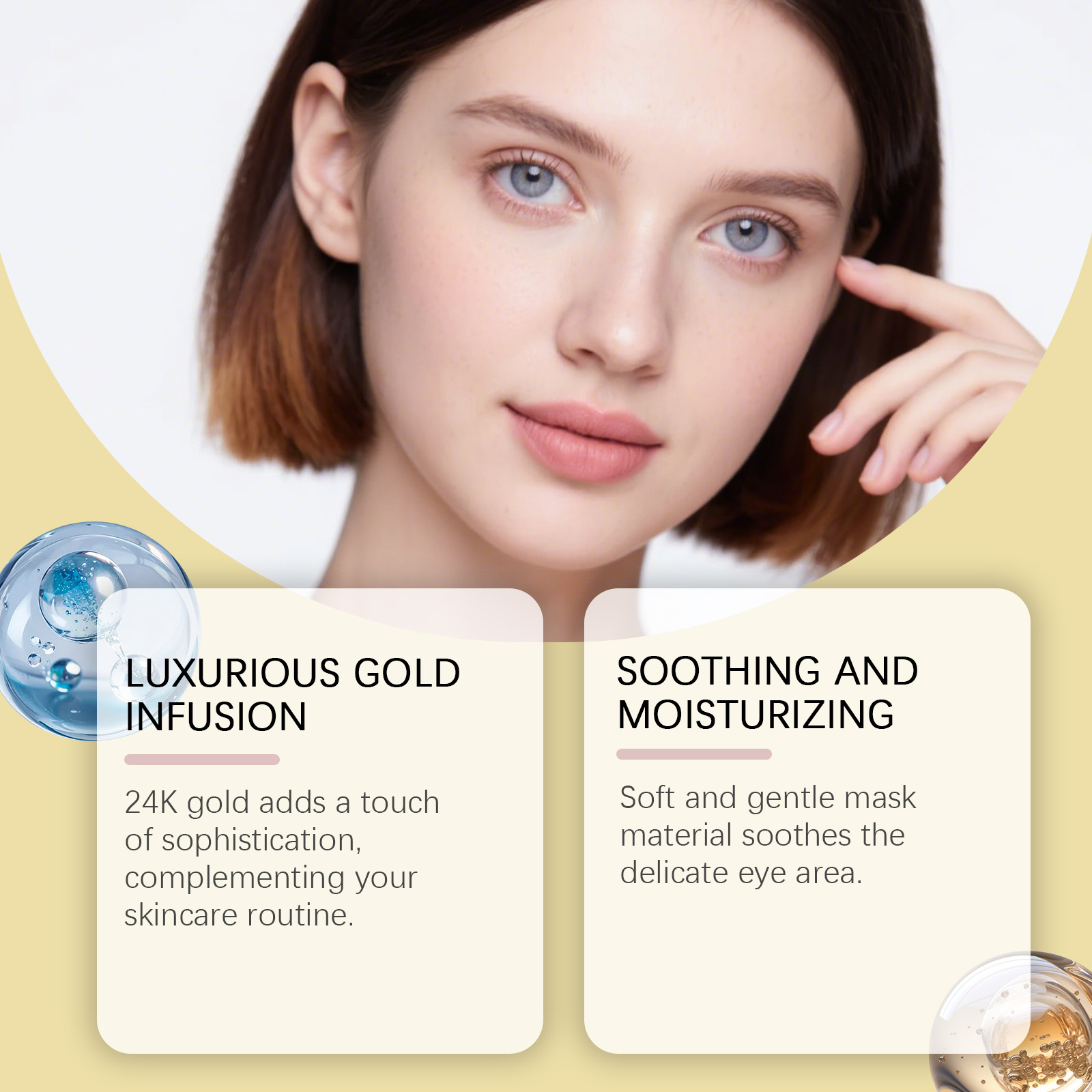 Moisturizing Repairing 24k Gol - đánh giá và giá Luxury Skincare Mask