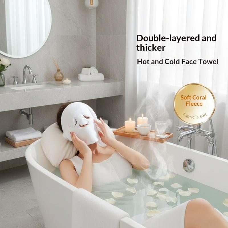 Reusable Hot Cold Compress Fac - đánh giá và giá Luxury Skincare Mask