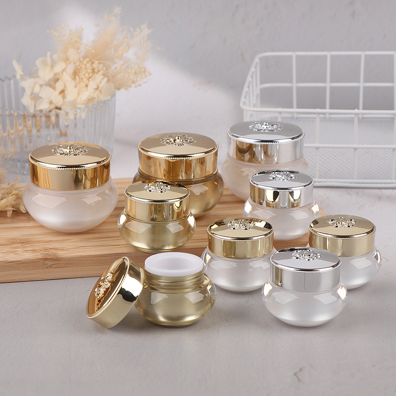 Acrylic Empty Travel Cream Jar - đánh giá và giá Luxury Skin Care