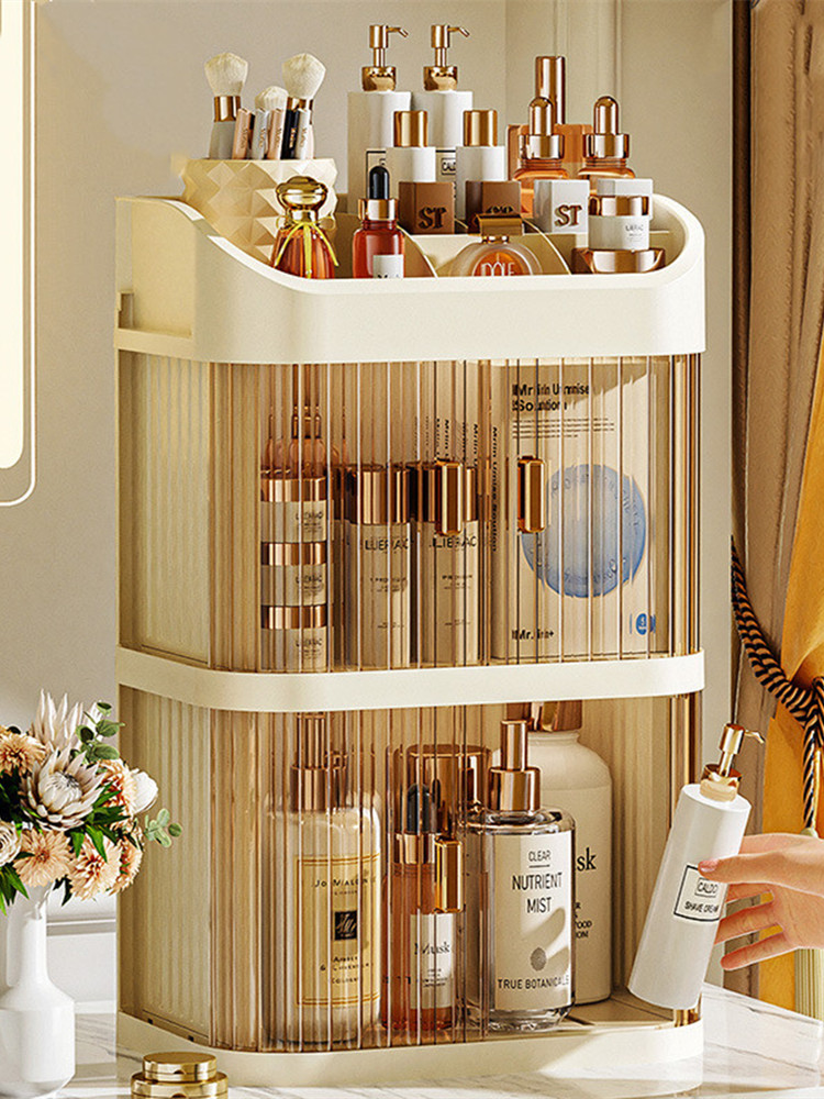 Cosmetics Storage Box Desktop  - đánh giá và giá High Luxury Skincare