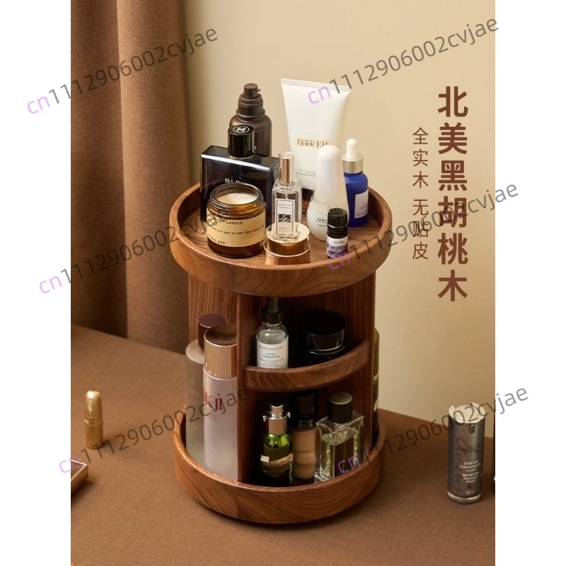 Solid wood rotating cosmetics  - đánh giá và giá Luxury Skincare Box