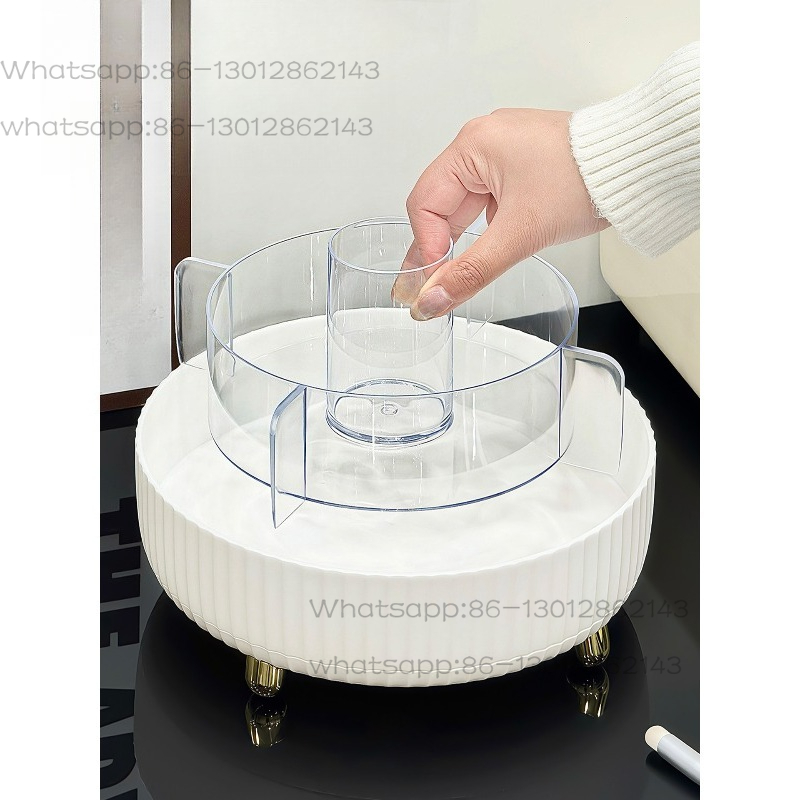 Rotating cosmetic storage box, - đánh giá và giá High Luxury Skincare