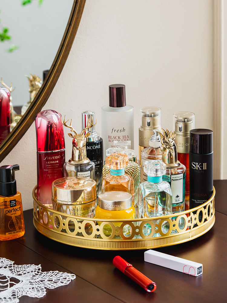 Light luxury mirror brass rota - đánh giá và giá High Luxury Skincare