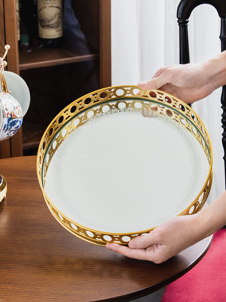 Light luxury mirror brass rota - đánh giá và giá High Luxury Skincare