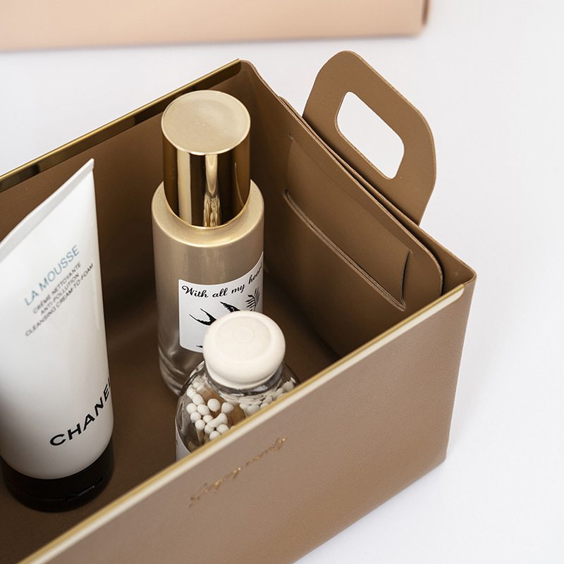 Light luxury leather storage b - đánh giá và giá Luxury Skincare Box