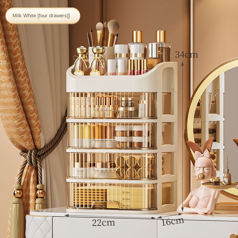 Cosmetics storage box desktop  - đánh giá và giá Luxury Skincare Mask
